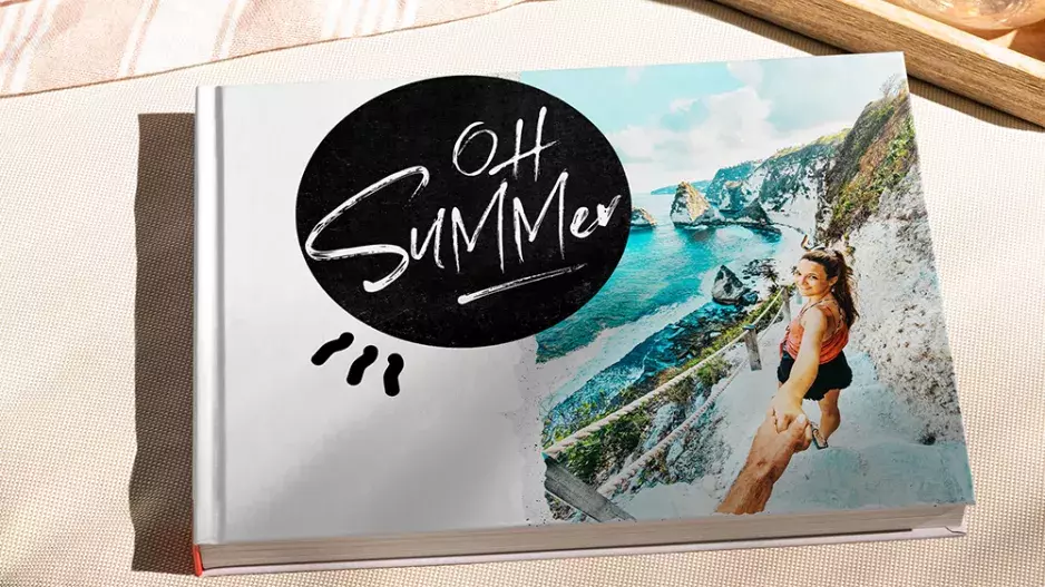 Celé léto v jedné CEWE FOTOKNIZE