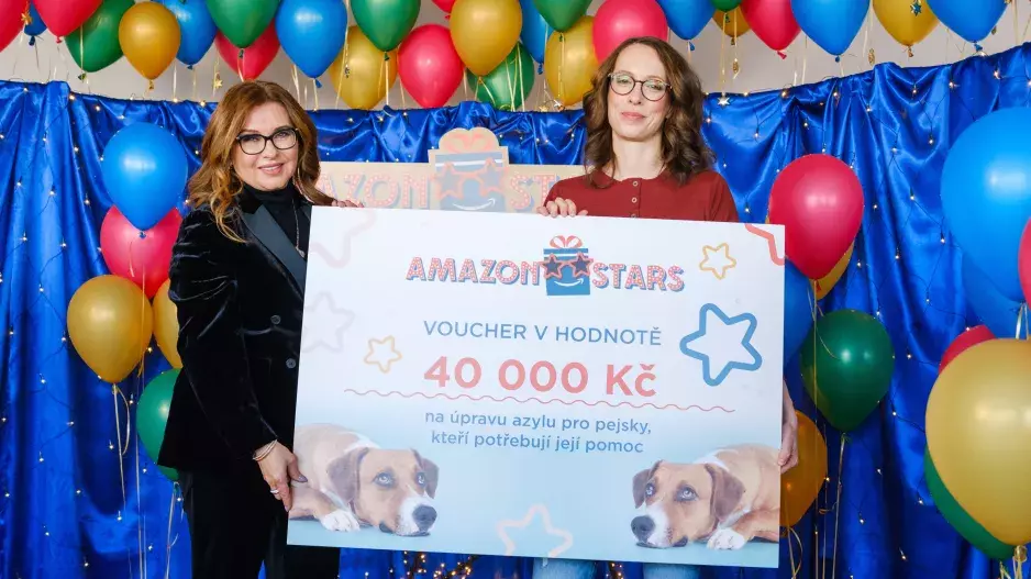 Jarmila věnuje volný čas opuštěným pejskům. Od svého zaměstnavatele získala ocenění Amazon Star 