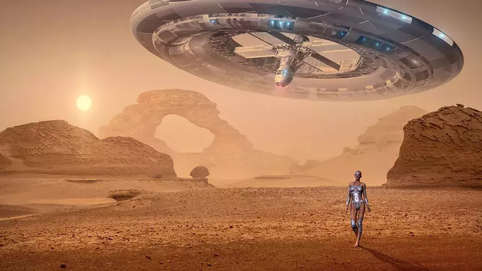 Utajovaná Oblast 51: Podle konspiračních teorií zde Američané schovávají mimozemšťany a zkoumají lodě, ve kterých k nám ufoni přilétli 