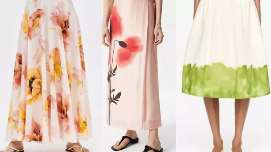 Výjimečná sukně, bez které se letošní sezonu neobejdete. Zahalte se do kousků s moderním celopotiskem. Jak vybrat tu pravou po 50?