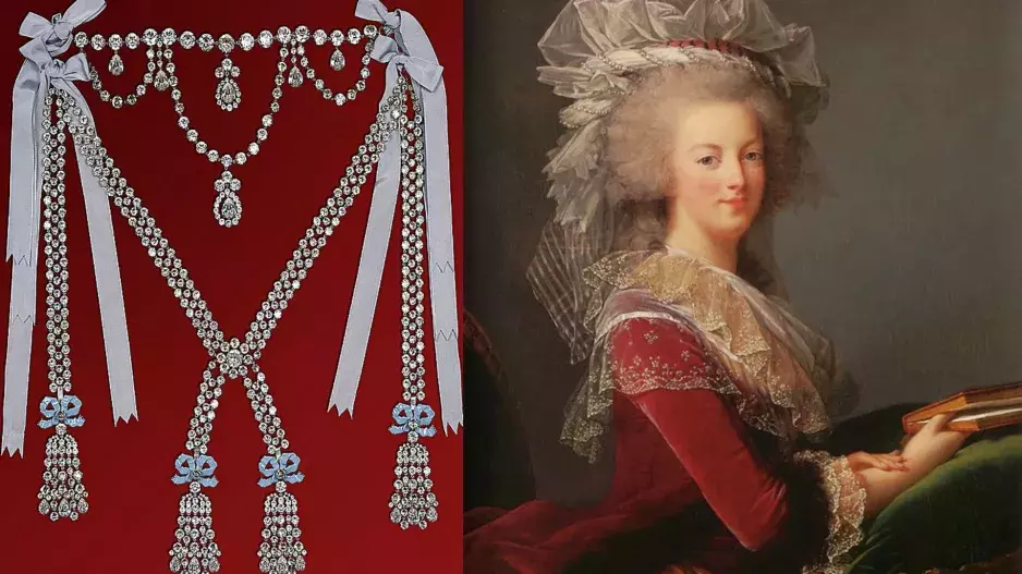 Aféra s náhrdelníkem: Diamantový šperk byl prokletý. Předpověděl smrt několika lidí, včetně Marie Antoinetty. Má hodnotu 260 milionů