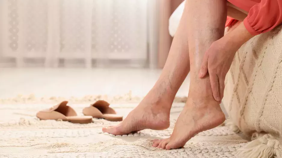 Za vznik křečových žil může sedavé zaměstnání i pomalé trávení: Zasáhněte včas podle rad odborníků a funkčních cviků