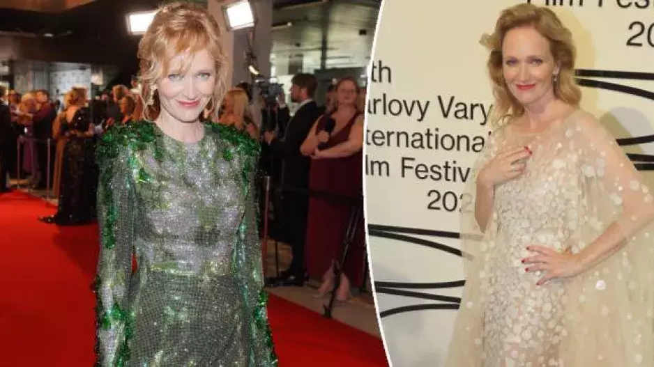 Krásná Aňa Geislerová: Herečka je vždy ozdobou karlovarského festivalu. Její soukromý život byl kdysi plný zvratů a první lásku prožila se známým režisérem  