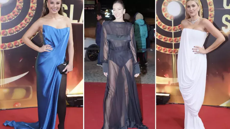 Lucie Bílá v pánském stylu, Bagárová v nebesky modré, extravagantní Bezděková nezklamala. Móda z Českých slavíků 2025