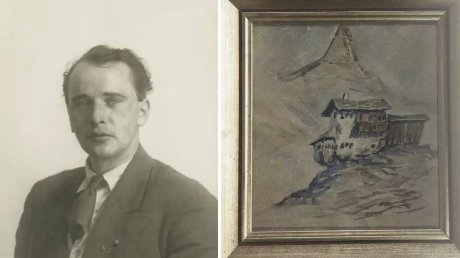 Georg Tauber: Muž, který kreslil peklo, aby na něj svět nezapomněl. V koncentráku se mu podařilo sehnat barvy