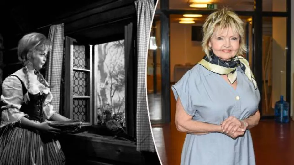 Černobílá Popelka Eva Hrušková: Za herečkou pálil také Hanzlík, ale na vysněného prince si musela počkat