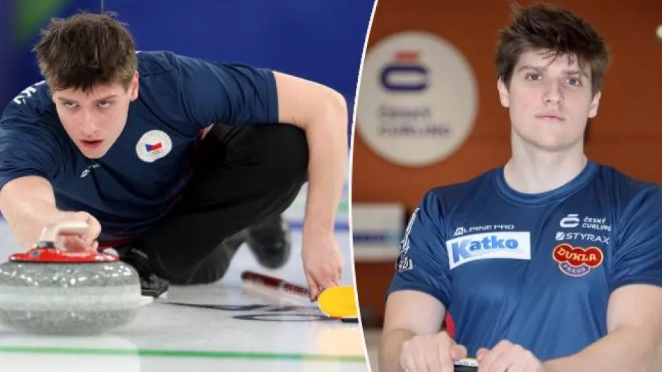 Olympionik Vít Chabičovský: Pohledný curler je velkým sympaťákem a novým idolem, jehož hvězda vylétla rychle vzhůru 