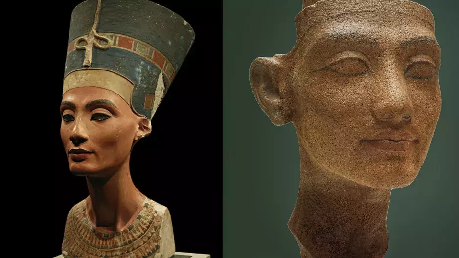 Plastika před 3 000 lety? Nefertiti vládla Egyptu pevnou rukou, zatímco sochař maskoval její vrásky štukem