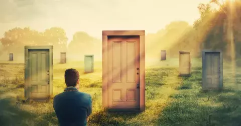 Psychologický test: To, v jakém pořadí otevřete dveře na obrázku o vás prozradí jací jste a po čem skutečně toužíte
