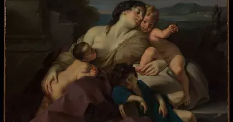 Práce kojné ve středověku: Vlastní dítě musela opustit, držela celibát, důležitý byl správný tvar prsou