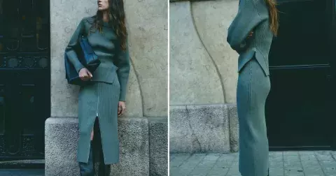 Trendy sukně a kozačky pro chladnější dny podzimu 2024: Jak je kombinovat, aby vám opticky prodloužily postavu