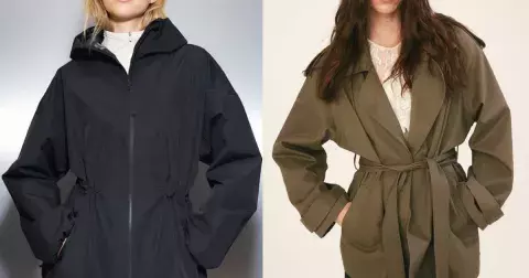 Nejlepší bundy a trenčkoty podzimu a zimy 2024/25, které vytvarují ženské křivky