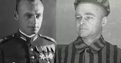 Polský hrdina Witold Pilecki se nechal dobrovolně transportovat do Osvětimi, aby mohl podat svědectví. Zabili ho komunisti