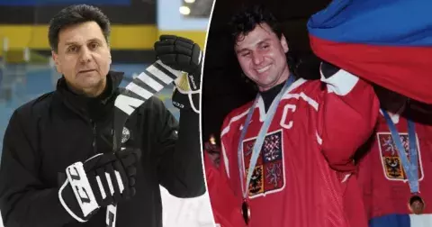 Legendární Vladimír Růžička: Vynikající hokejista si doma hýčká velmi extravagantní ‚‚plastovou panenku”