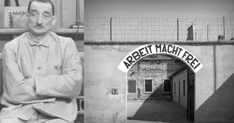 Řezník z Terezína Heinrich Jöckel byl pinďa s omezenou inteligencí. Nechal psy trhat vězně, za svoji krutost dostal provaz