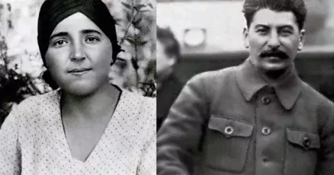 Naděžda Stalinova: Manželka diktátora trpěla manželovu krutou povahu, Stalin po ní házel pomerančové slupky. Její sebevraždu nikdy nepřiznal