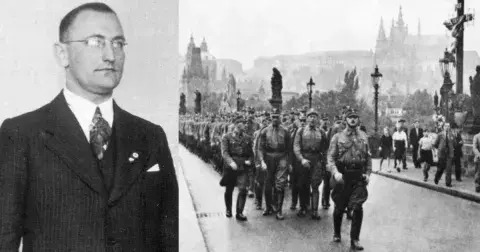 Zrůdný Ernst Gerke: Šéf českého gestapa popravil čtrnáctiletou Jindřišku a stovky dalších obětí, nikdy nebyl odsouzen