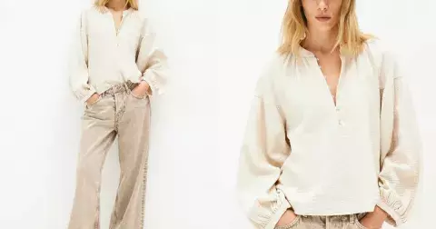 Elegantní a vzdušná halenka je ideální na začátek podzimu 2024: Jak ji letos kombinovat, aby slušela každé postavě?