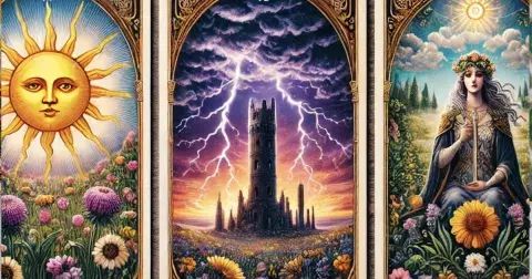 Tarotová předpověď na rok 2025: Vyberte kartu a zjistěte, co vás čeká