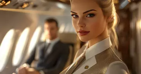 Co se skutečně děje na palubě soukromých letadel? Letušky prozradily šokující tajemství boháčů