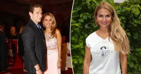 Herečka Yvetta Blanarovičová: Stále krásná dáma má vedle sebe velkého fešáka. Není to však milenec, ale syn, na kterého je maminka velmi pyšná