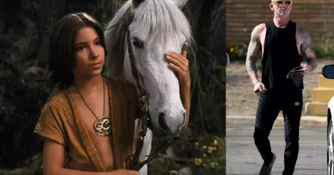 Nekonečný příběh: Neuhodnete, z jaké postavy je dnes potetovaný svalovec s blonďatým čírem. Ve filmu dojímal diváky k slzám