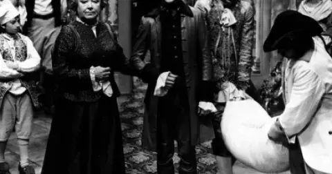 Jak vypadala zamlada Jana Dítětová, Petrova babička z pohádky S čerty nejsou žerty