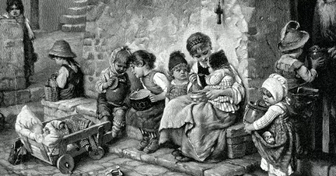 Bastardi, uhnanci, kopřiváci: Jak žily nemanželské děti a jejich matky z obyčejných poměrů v minulosti