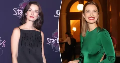 Hvězda seriálu Oktopus Marika Šoposká: Herečka sbalila svého muže na příliš šustivé šaty